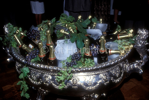 Wine cooler with Champagne in Burghley House EV203-07-22