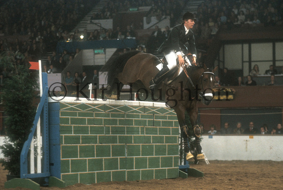 James Kernan (IRL) riding Mr Man;Horse of the Year show 1978 SJ01-03-01