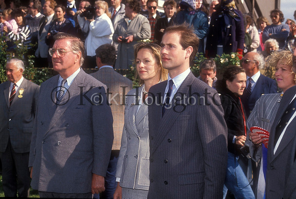 wife Lizzie Bunn with Prince Edward Royal International Horse Show 1989 SJ107-04-22.JPG