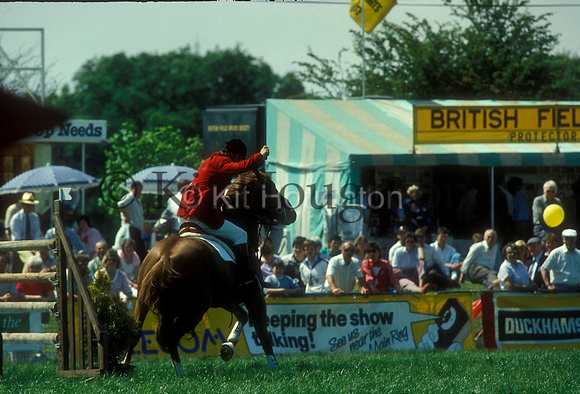 Disobedient horse Devon County Show 1989 SJ104-02-09.JPG