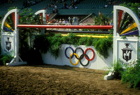 Show jump with Olympic rings,SJ35-01-12