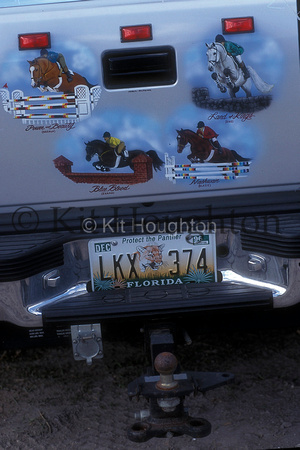 Car registration plate SJ154-04-19