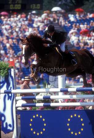 Rodrigo Pessoa (BRA) and Special Envoy World Equestrian Games 1994 SJ145-03-24.JPG