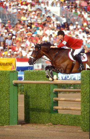 Michael Whitaker (GBR) and Monsanta Olympics 1992 SJ131-14-28.JPG