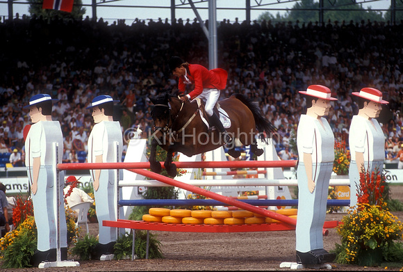 Peter Mitolo (DEN) and Medsea Dunja World Equestrian Games 1994 SJ145-06-15.JPG