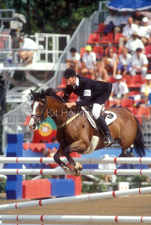 Bruce Goodin (NZL) and Reservation Olympics 1992 SJ131-13-10.JPG