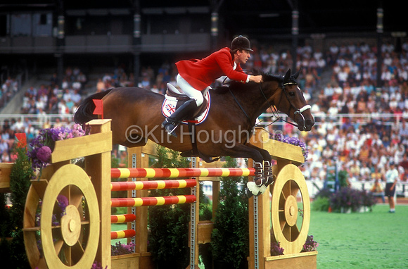 Michael Whitaker (GBR) and Monsanta World Equestrian Games 1990 SJ117-02-21.JPG