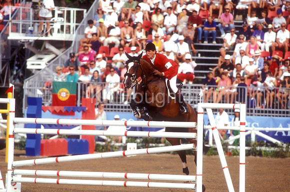 Ludger Beerbaum (GER) and Classic Touch Olympics 1992 SJ131-16-07.JPG