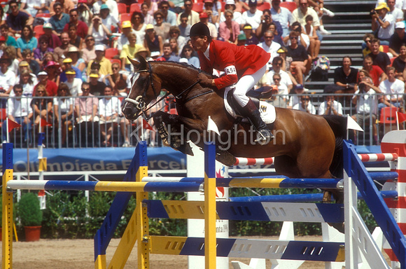 Ludger Beerbaum (GER) and Classic Touch Olympics 1992 SJ131-16-11.JPG