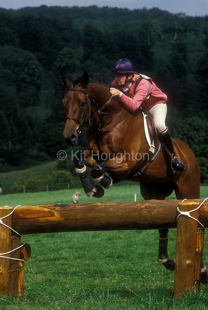 Julie-Ann Shield and Crindon Lucky George in young riders classEV173-04