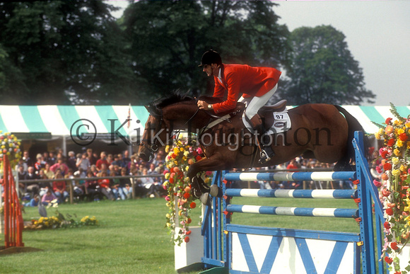 Mark Todd on Double Take Bramham Horse Trials 1992 SJ128-04-19.JPG