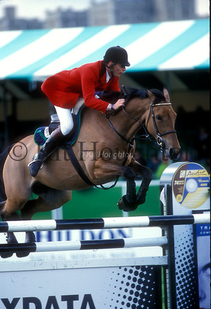 Carl Edwards (GBR) and Bit More CandyRoyal Windsor Horse Show 1999 SJ168-03-17