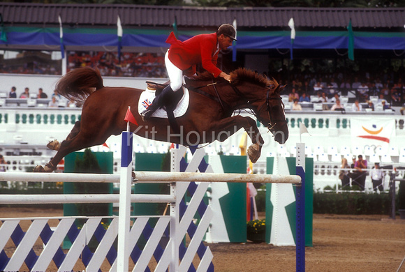 Tim Grubb (GBR) and Denizen Olympics 1992 SJ131-14-14.JPG