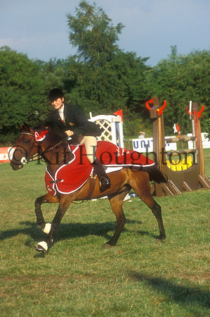 Emma Wilson (IRL) and Colton Maelstrom winners at the Pony European Showjumping Championships 1996 SJ159-03-09