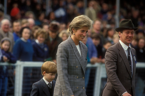 Princess Diana, Hugh Thomas and Prince Harry EV250-28-04