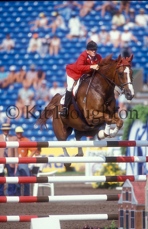 Susan Hutchinson (USA) and Woodstock, World Equestrian Games 1994 SJ145-03-05