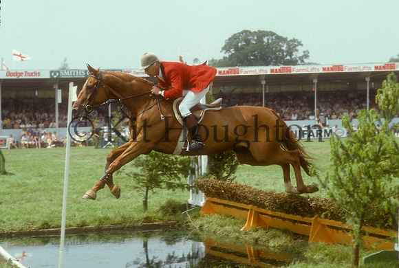 Peter Robeson riding Grebe;Royal Show 1979 SJ03-01-14