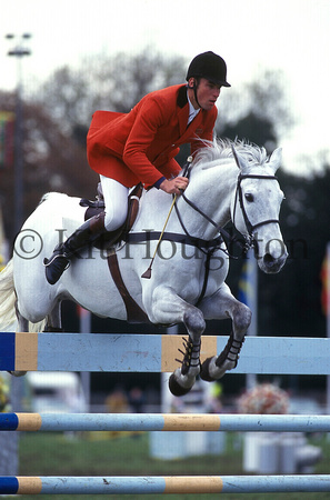 Guy Goosen riding Carat;Royal Windsor Horse Show 1996 SJ158-01-06