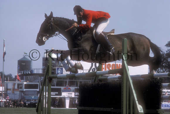 Paddy McMahon riding Penwood Forge Mill;Royal Show 1976 SJ03-01-04
