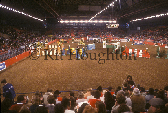 The Arena set up for the World Cup;Royal International Horse Show 1981 SJ08-15