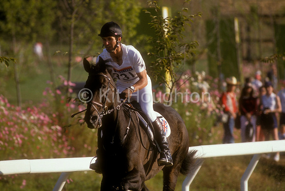 Captain Mark Phillips and Cartier during steeplechase EV204-19-24