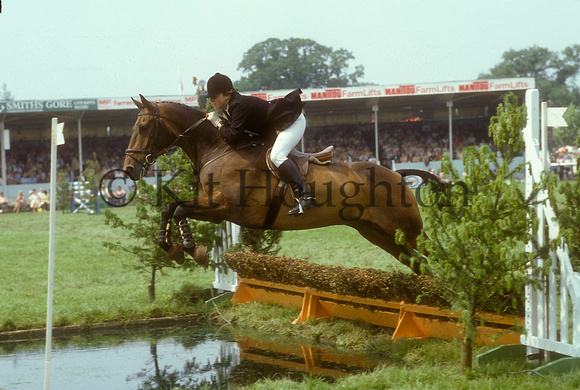 Anne Wilson riding Owen Gregory;Royal Show 1979 SJ03-01-11
