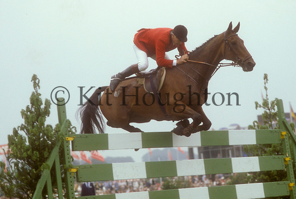 Fred Welsh riding Rossmore;Royal Show 1979 SJ03-01-18