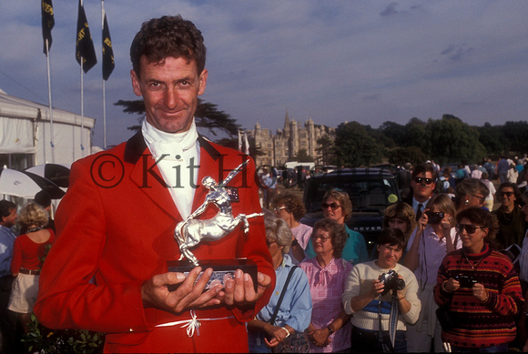 Mark Todd NZL with the Remy Martin Trophy EV239-07-23