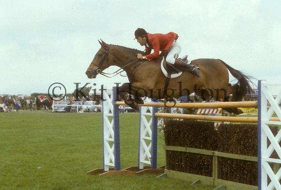 David Bowen riding Scorton;Royal Cornwall Show 1980 SJ05-05-22
