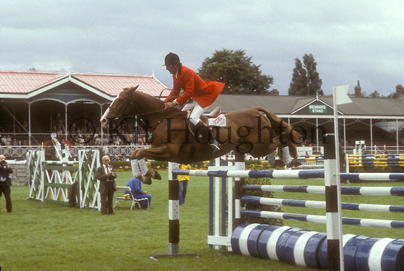 Mike Saywell on Anglezarke;Dublin Horse Show 1979 SJ04-01-08
